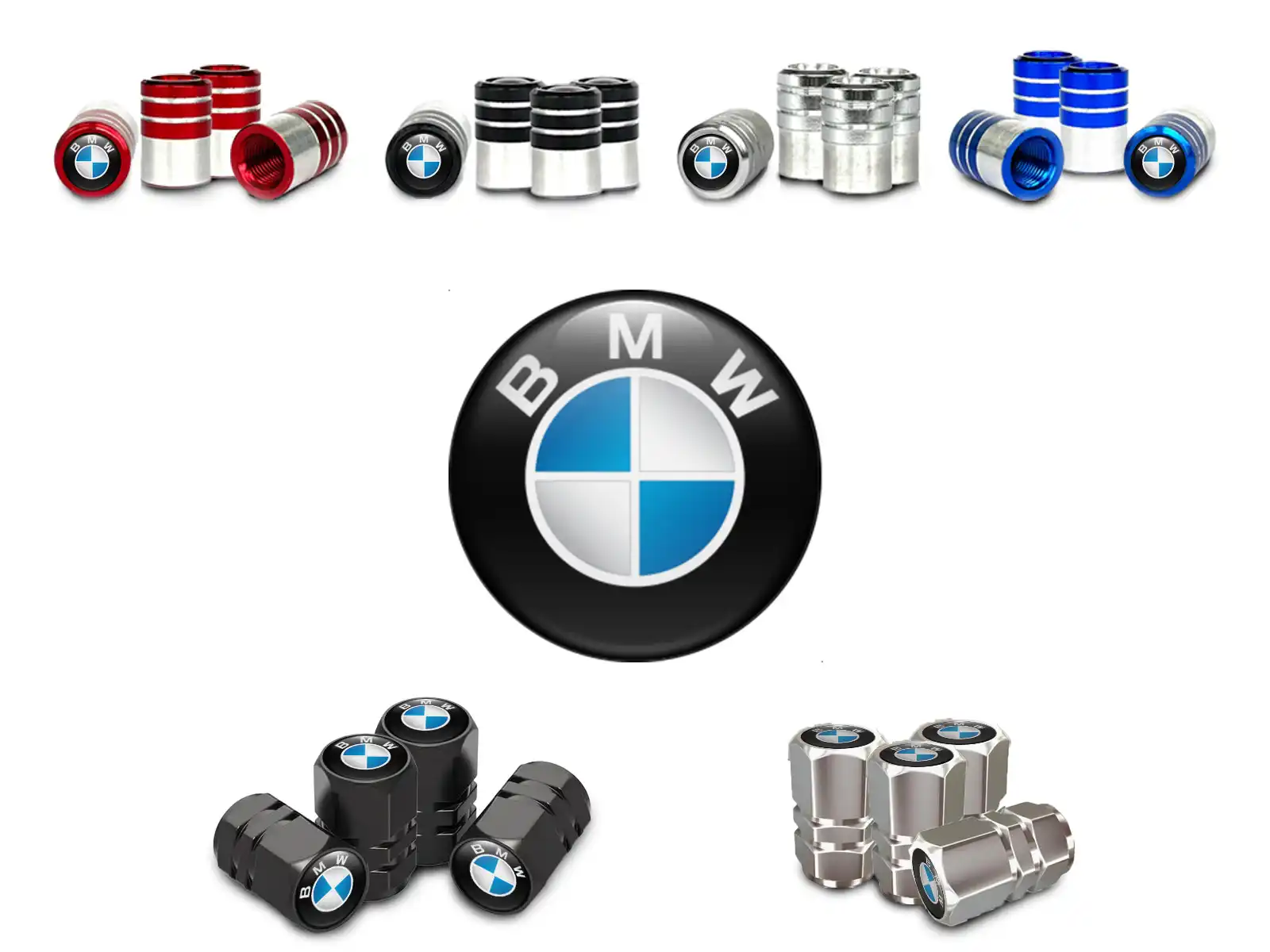 BMW Bouchons de Valve Voiture Construction Premium